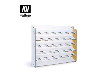 Vallejo Wall Mounted Paint Display (28x 35 ml / 60 ml)
