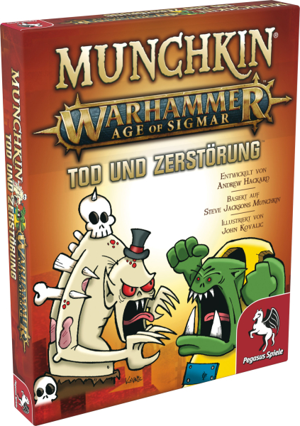 Munchkin Warhammer Age of Sigmar - Tod und Zerstörung