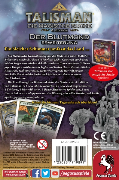Talisman - Die Magische Suche 4. Edition - Der Blutmond