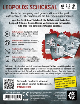 Preview: 50 Clues Die Leopold-Trilogie - Leopolds Schicksal (Teil 3)