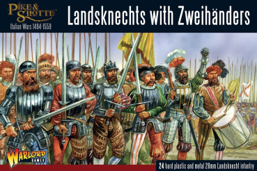 Pike & Shotte Landsknechts with Zweihänder