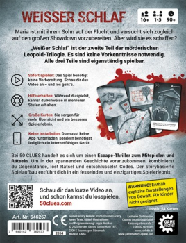 Preview: 50 Clues Die Leopold-Trilogie - Weisser Schlaf (Teil 2)