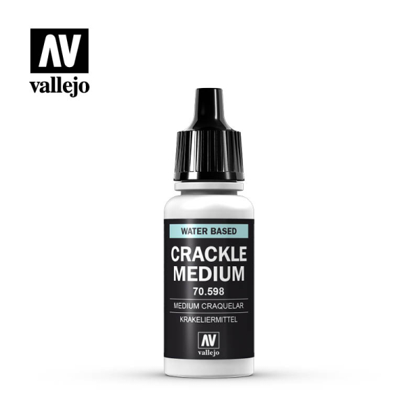Vallejo Model Color: 198 Krakeliermittel (Crackel Medium), 17 ml (598)