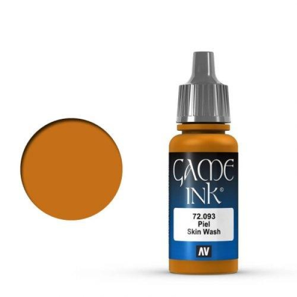Vallejo Game Color Ink: 093 Ink Skin Wash, 17 ml