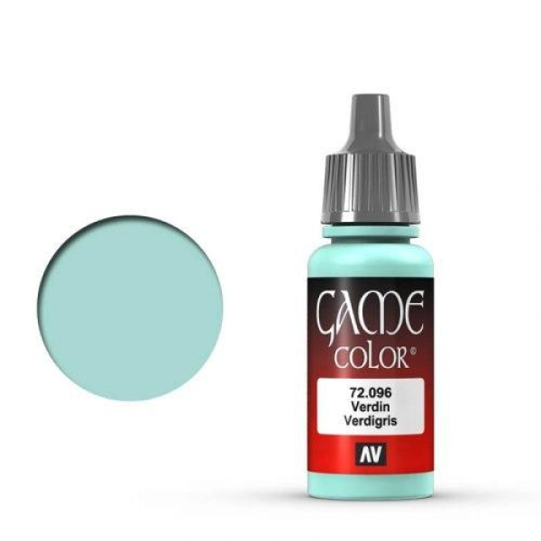 Vallejo Game Color: 096 Verdigris, 17 ml