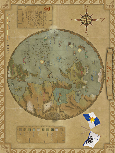 Äventyr - Stoffkartenset