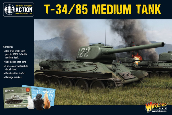 Bolt Action T-34/85 Medium Tank