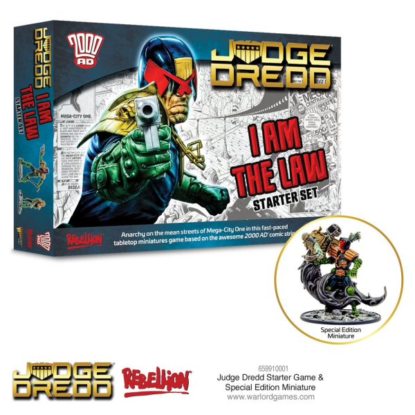Judge Dredd: I am the Law - Starter Set
