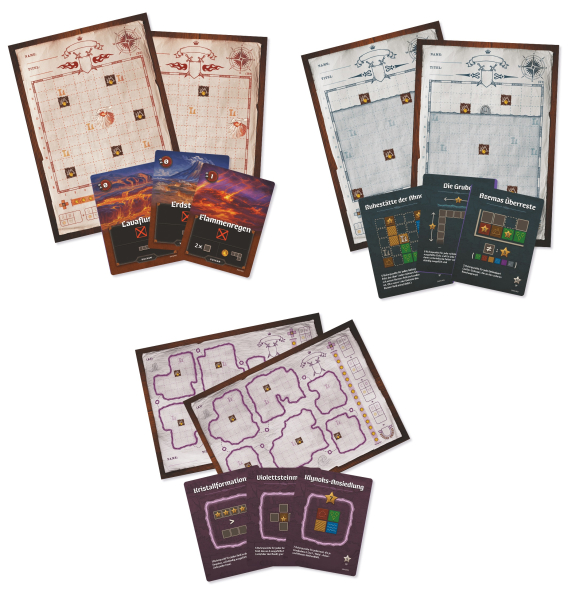 Der Kartograph & Die Kartographin - Unbekannte Lande