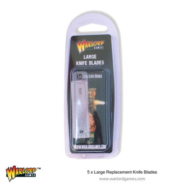 Large Knife Blades 5x Large Knife Blades