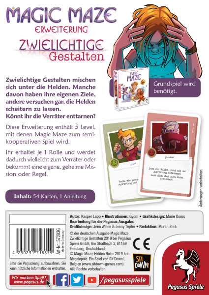Magic Maze Zwielichtige Gestalten