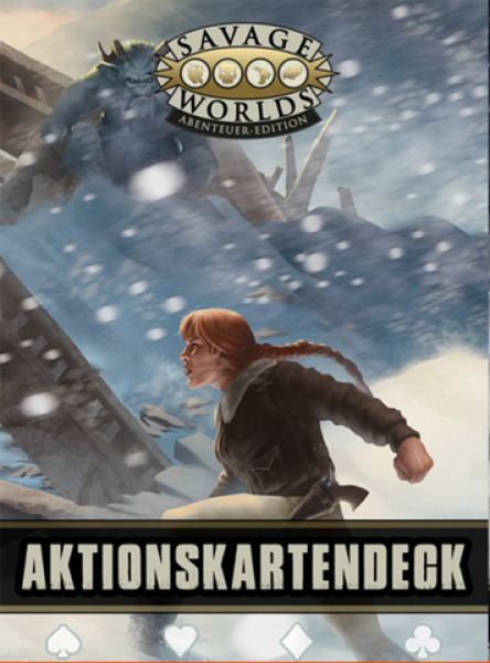 Savage  Worlds Abenteueredition - Aktionskartendeck