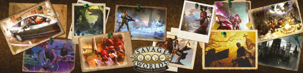 Savage  Worlds Abenteueredition - Spielleiterschirm