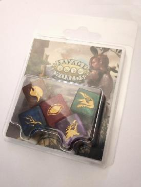 Savage  Worlds Abenteueredition - Ulisses Wildcard-Würfelset