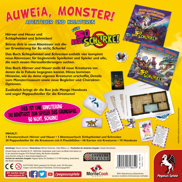So nicht, Schurke! - Auweia, Monster!