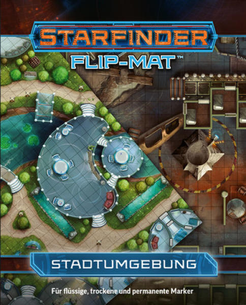 Starfinder Flip-Mat: Stadtumgebung