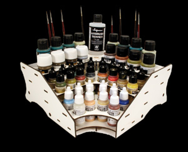 Vallejo Model Color: Vallejo Corner Module Paint Stand
