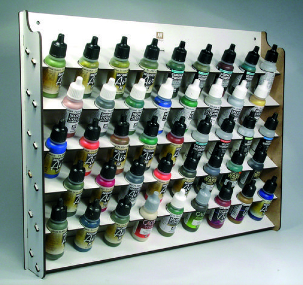 Vallejo Model Color: Vallejo Wall Mounted Paint Display (17ml.)